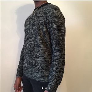 Forever 21 Black & White Knit Sweater